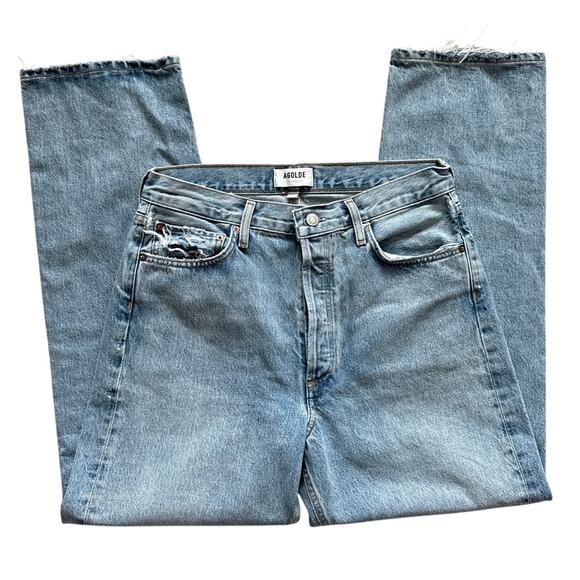 AGOLDE 90's Mid Rise Loose Fit Jean Snapshot Size 28 - Picture 5 of 10